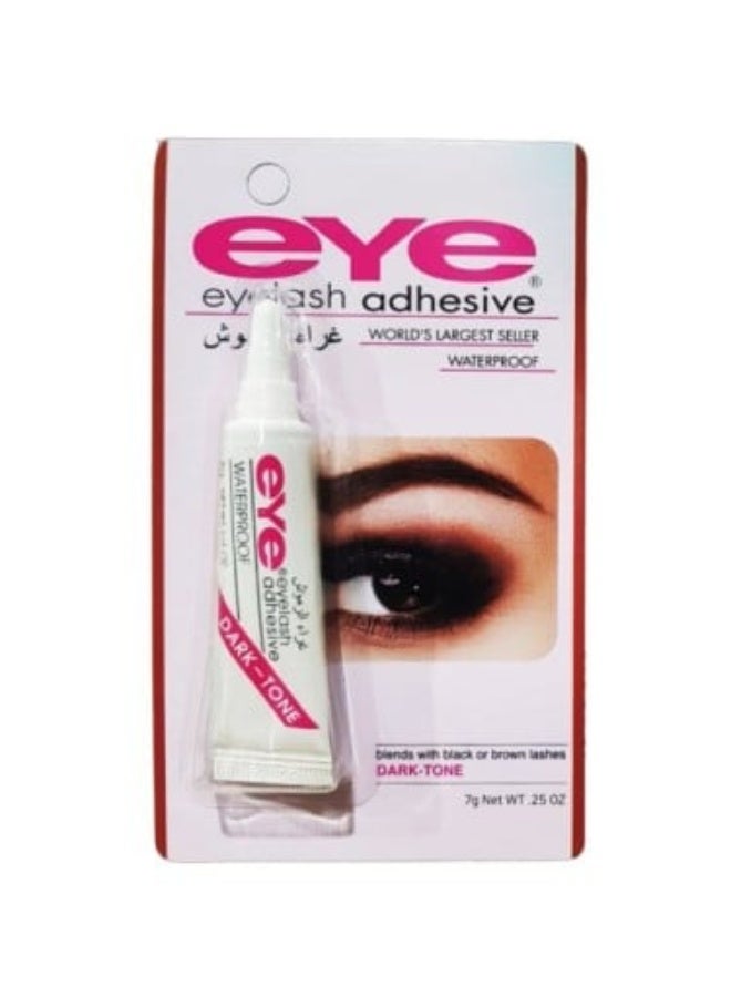 False Eyelash Adhesive Glue - Dark Color - 7g